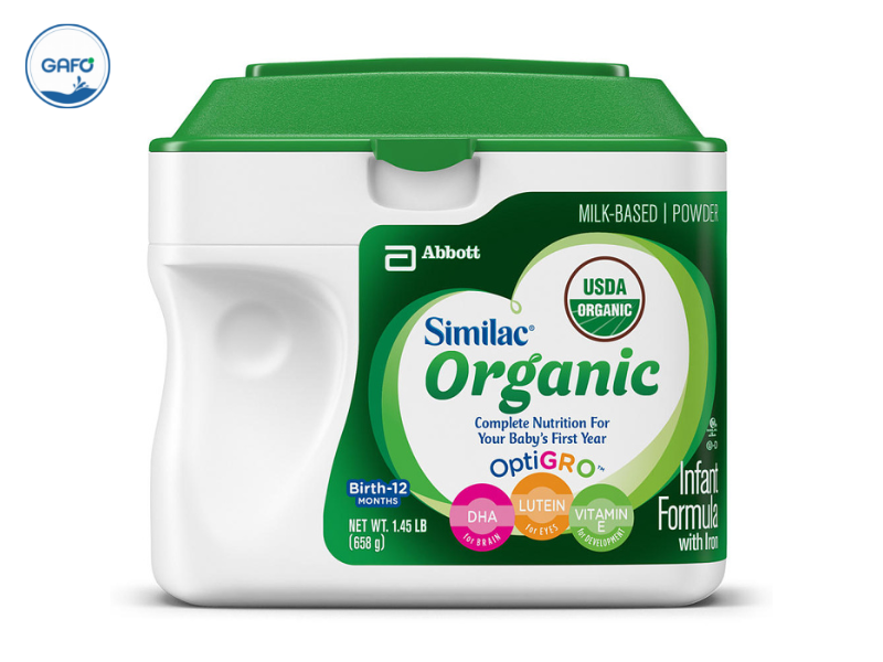 Sữa organic cho trẻ sơ sinh