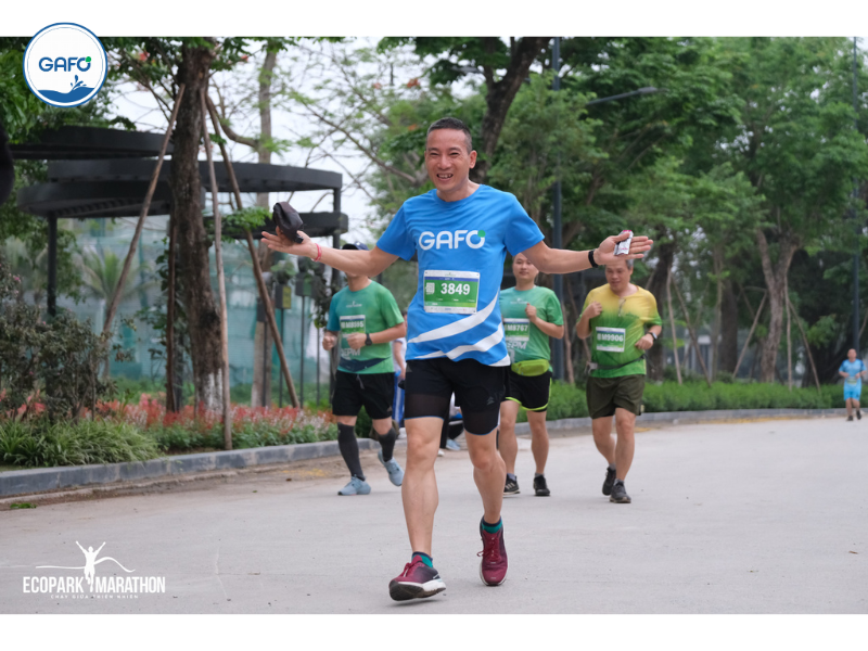 GAFO tài trợ giải chạy Ecopark Marathon 2023