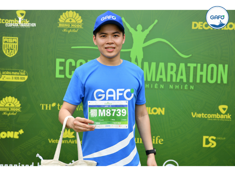 GAFO tài trợ giải chạy Ecopark Marathon 2023