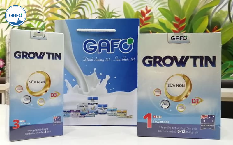 Thương hiệu sữa vì sức khỏe Gafo
