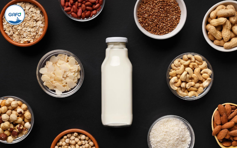 Các loại sữa hạt trên thị trường