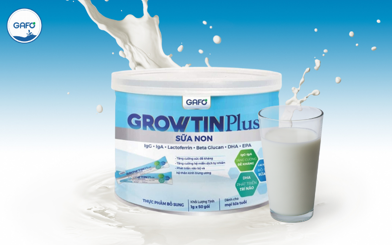Sữa Growtin Gafo dành cho trẻ bao nhiêu tuổi?