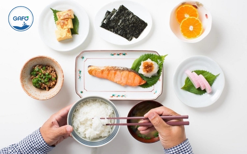 Thói quen ăn uống sống lâu của người Nhật
